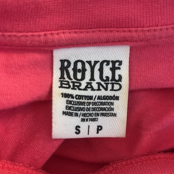 Royce Brand Missouri State Hot Pink Long Sleeve Spirit Jersey Size Small - Picture 5 of 5